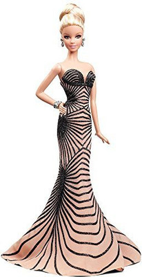

Barbie 2014 Zuhair Murad Collectible Bcp91 Mattel Gold Label(Multicolor)