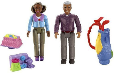 

Loving Family Fisher Price House African American Grandma And Grandpa(Multicolor)