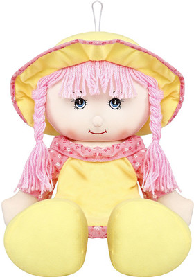 

Emob Yellow & Pink Sweet Baby Rag Doll Big Size(Yellow, Pink)