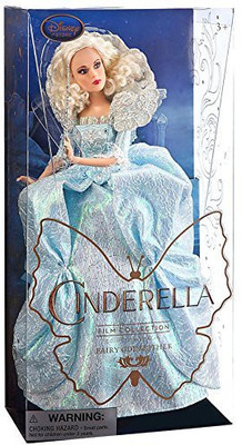 

Disney Princess Cinderella Film Collection Fairy Godmother 11"(Blue)