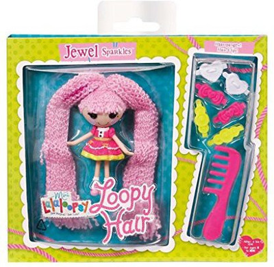 

Lalaloopsy Mini Loopy Hair Doll - Jewel Sparkles(Multicolor)