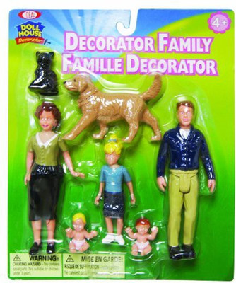 

Ideal Decorator Family Figurines(Multicolor)