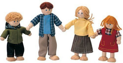 

Plan Toys Plan Family Caucasian - 10 inch(Multicolor)