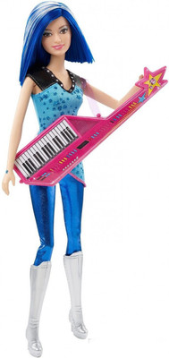 Barbie With Keyboard(Multicolor)