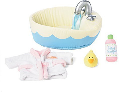 

Manhattan Toy Baby Stella Soft Bath Playset for Nurturing Dolls(Multicolor)