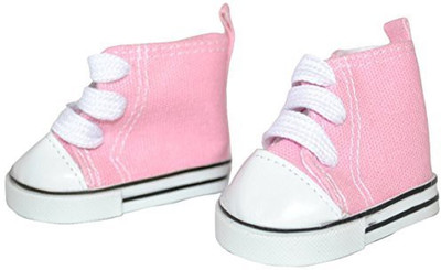 

Unique Doll Clothing High Top Pink Tennis Shoes For American Girland Most 18"(Pink)