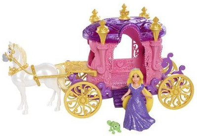 

Mattel Disney Little Kingdom Magiclip Rapunzel Carriage(Multicolor)