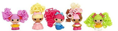 Lalaloopsy Tinies with Hair- Style 3(Multicolor)