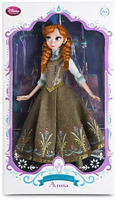 

Disney Exclusive Limited Edition Frozen Anna 17"(Multicolor)
