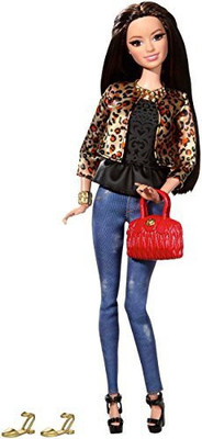 

Barbie Style Raquelle Leopard Print Jacket(Multicolor)