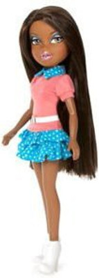 

Bratz Polka Dot Pretty Outfit & White Heels with Paper Doll - Doll Not Included(Multicolor)