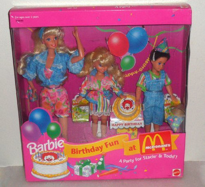 

Barbie Birthday Fun At Mcdonald'S A Party For Stacie & Todd (1993)(Multicolor)