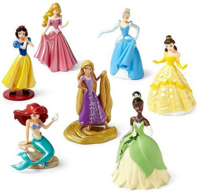 

Disney 7 Pc Princess Figure Set(Multicolor)