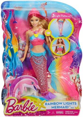 

Barbie RAINBOW LIGHTS MERMAID(Multicolor)