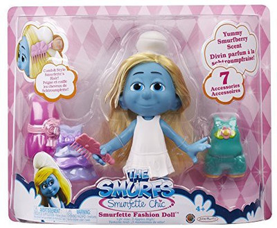 

The Smurfs Smurfette Chicsmurfette Fashion 7 Inches(Multicolor)