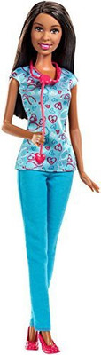 

Barbie Careers Nurse African-American Doll(Multicolor)