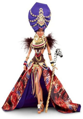 

Barbie Tribal Beauty Direct Exclusive Gold Label Global Glamour(Multicolor)