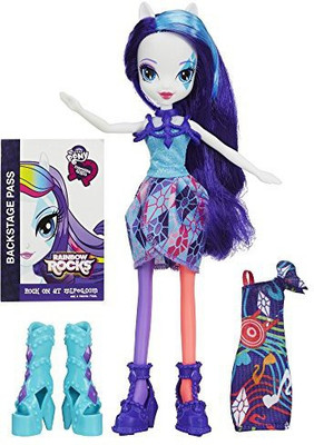 

My Little Pony Equestria Girls Rainbow Rocks Rarity With Fashions(Multicolor)