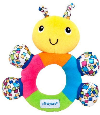 

The First Year Learning Curve Baby s First Rattle(Multicolor)