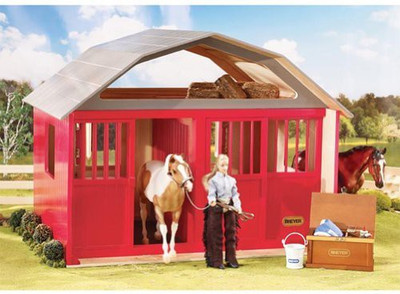 

Breyer Painted Deluxe 2 Stall Barn(Multicolor)