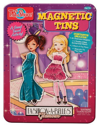 

T.S. Shure Fashionabelles Glamour Magnetic Tin Playset(Multicolor)