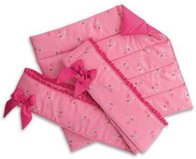 

Mattel American Girl Bitty Baby Pink Crib Bedding for Doll(Multicolor)