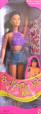 

Mattel Butterfly Art Kira(Multicolor)