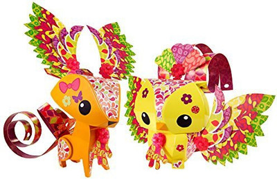 

Mattel AmiGami Fox and Owl Figure 2-Pack(Multicolor)