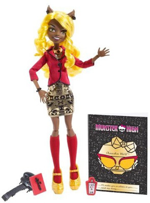 

Monster High Frights, Camera, Action! Clawdia Wolf Doll(Multicolor)
