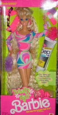 

Barbie Totally Hair 1991(Multicolor)