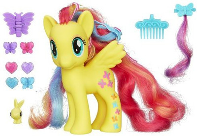 

My Little Pony Styling Strands Fashion Pony Fluttershy Figure(Multicolor)