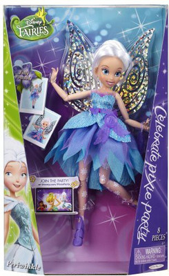 

Disney Fairies Pixie Party Periwinkle 9" Fashion(Multicolor)