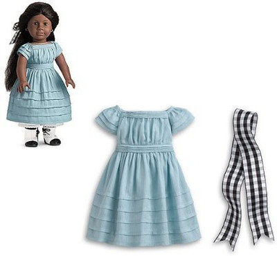 American Girl Addy'S Blue Dress ( Not Included)(Blue)