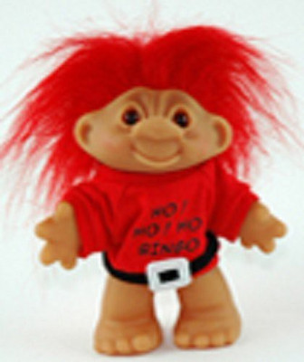 

Dam Things APS Thomas Dam Norfin Lucky Santa Bingo Troll Holiday Red Hair(Red)