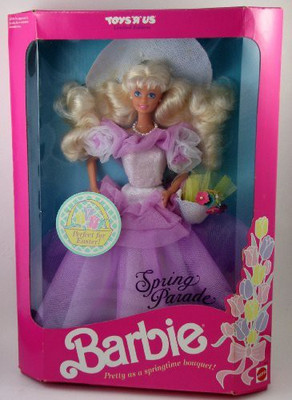 

Barbie S R Us Limited Edition Spring Parade Blonde(Pink)