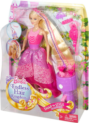 

Barbie Endless Hair Kingdom Snap 'n Style Princess(Multicolor)