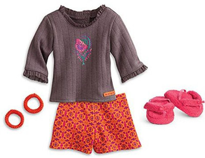 

OrangeTag American Girl Saige Saige'S Pajamas For 18" American Girl(Multicolor)
