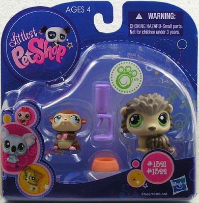 

Hasbro Littlest Pet Shop 2010 Assortment Porcupine And Hamster(Multicolor)