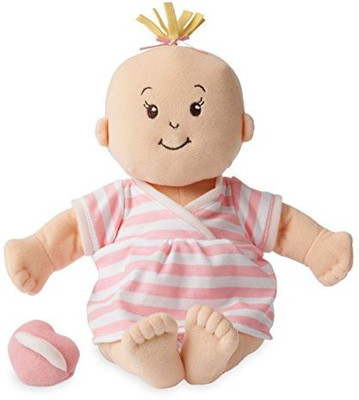 

Manhattan Toy Baby Stella Peach Soft Nurturing First Baby Doll (new for 2015!)(Multicolor)