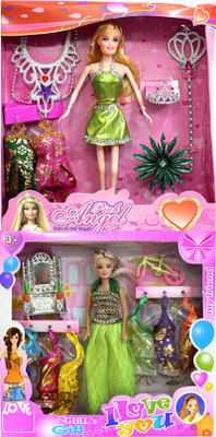 

Amaya Pretty Fashion Doll442 Set Of 2(Multicolor)