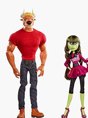 

Monster High Sdcc 2014 Exclusive Manny Taur & Iris Clops 2Pack(Multicolor)