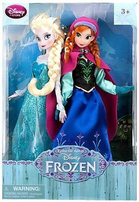 

Disney Frozen Exclusive 12 Inch 2Pack Anna & Elsa(Multicolor)