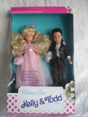 

Mattel Wedding Day Kelly & Todd Gift Set Barbie1991(Multicolor)