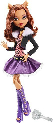 

Monster High 17" Large Clawdeen Wolf Doll(Multicolor)