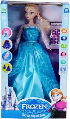 

Tabu Frozen Sling and Dance Doll(Blue)
