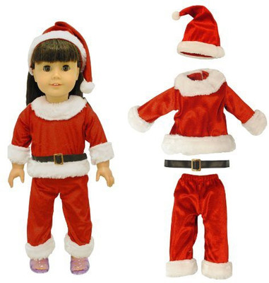 

Pink Butterfly Closet Clothes Beautiful Santa Christmas Dress Outfit(Multicolor)