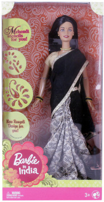 

Barbie India Doll(Black)