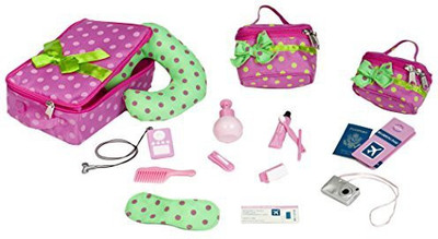 

Our Generation Luggage And Travel Set For 18"(Multicolor)
