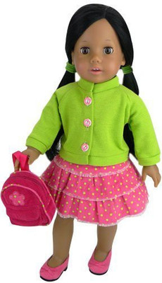 

Sophia's 18 Inch Clothes 3 Pc Sweater Outfit Made Sophiasfits 18(Multicolor)