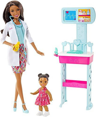 

Barbie Careers Pediatrician Nikki And Playset(Multicolor)